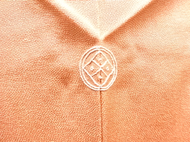  未使用品　一ツ紋極鮫小紋着物